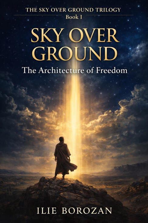 Book I - Sky Over Ground: The Architecture of Freedom The foundation of the trilogy: a serious exploration of inner rulership, symbolic order, and the architecture of what governs life from above.